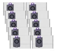 NARWAL Lot de 10 sacs à poussière pour aspirateur robot Freo X10 Pro / YJCC027 avec système de filtre ultra fin pour capturer 99,97 % de la poussière et fournir un confinement sécurisé de la poussière