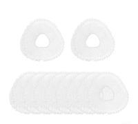 NARWAL Lot de 10 serpillères en microfibre pour freo X10 Pro YJCC027 - Accessoires pour robot aspirateur, utilisation humide et sèche, nettoyage efficace des sols de la maison