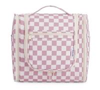 Narwey Klein Trousse de toilette à carreaux pour femme et fille, Brosa à carreaux, L