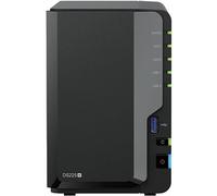 NAS 2 Baies - Synology DS225+ Bundle 4TB, Intel Celeron, 2 Go DDR4, 2x2 To WD Red Plus