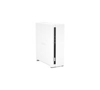 NAS de bureau abordable QNAP TS-133-US 1 baie avec processeur quadricur ARM Cortex-A55 et 2 Go de RAM DDR4 (sans disque)