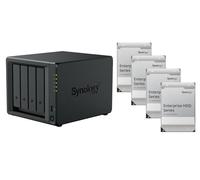 Serveur NAS Synology DS925+ (8Go RAM) avec 4x 20To HAT Enterprise Noir