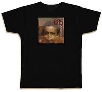 NAS Illmatic Custom Mens Fashion T-Shirt Tee-Black Black Manches Courtes(Medium)