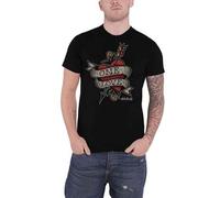 Nas - T-Shirt # L Black Unisex # Love Tattoo [Import]