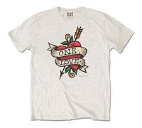Nas - T-Shirt # XXL Neutral Unisex # Love Tattoo [Import]