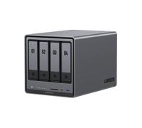 Serveur NAS Ugreen 4 baies DX4800 Plus 112 To Gris Gris anodisé Gris anodisé G