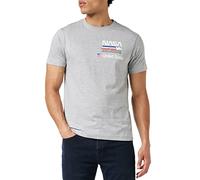Nasa Aéronautique d'avion Shirt, Gris (Gris Gris), L Men's