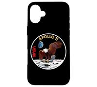 NASA Apollo 11 Mission Patch Worm Logo Coque pour iPhone 16 Plus