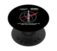 NASA Apollo 11 Mission Saturn V Fusée Worm Logo PopSockets PopGrip Adhésif