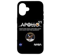 NASA Apollo 11 Mission Worm et Insignia Logo Coque pour iPhone 16