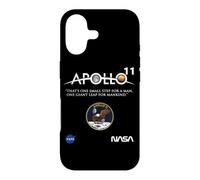NASA Apollo 11 Mission Worm et Insignia Logo Coque pour iPhone 17