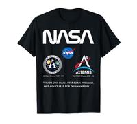 NASA Apollo Artemis Mission Worm Insignia Logo T-Shirt