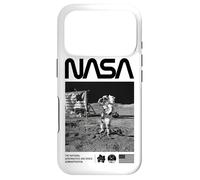 NASA Apollo Mission Astronaute Lune Worm Logo Coque pour iPhone 17 Pro