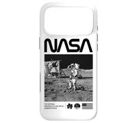 NASA Apollo Mission Astronaute Lune Worm Logo Coque pour iPhone 17 Pro Max