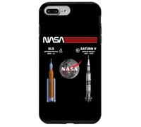 NASA Artemis Apollo Lune Mission SLS Saturn V Coque pour iPhone 7 Plus/8 Plus