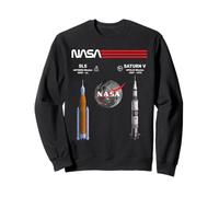 NASA Artemis Apollo Lune Mission SLS Saturn V Sweatshirt