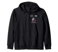 NASA Artemis II Mission Patch Worm et ESA Logo Sweat à Capuche