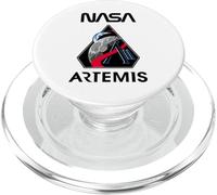 NASA Artemis II Mission Patch Worm Logo PopSockets PopGrip pour MagSafe