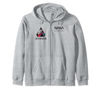NASA Artemis II Mission Patch Worm Logo Sweat à Capuche