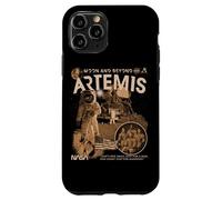 NASA Artemis Mission Astronautes sur la Lune Coque pour iPhone 11 Pro
