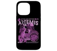 NASA Artemis Mission Astronautes sur la Lune Coque pour iPhone 14 Pro Max