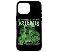 NASA Artemis Mission Astronautes sur la Lune Coque pour iPhone 16 Pro Max