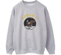 NASA - "Classic Apollo 11" Sweat-shirt pour femme BI2199 (L) (gris chiné)