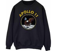 NASA - "Classic Apollo 11" Sweat-shirt pour femme BI2199 (L) (Noir)