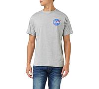Nasa Core Logo T-Shirt, Gris (Sports Grey SPO), Large Homme