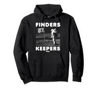 NASA Finders Keepers Man on The Moon Astronaut Funny USA Sweat à Capuche
