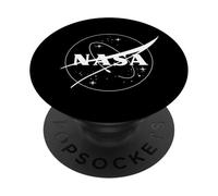 NASA Inspiration Collection - Insignia Logo BW Dark PopSockets PopGrip Adhésif