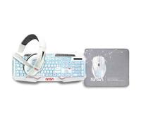 Nasa Kit Gaming Andromeda 4 En 1 Teclado + Ratón + Alfombrilla + Auriculares