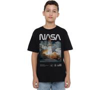 Nasa Lift Off T-Shirt Noir 9-10 (M) Male