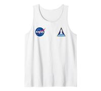 NASA Meatball Insignia - Drapeau américain Navette Spatiale Débardeur