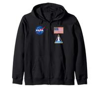NASA Meatball Insignia - Drapeau américain Navette Spatiale Sweat à Capuche