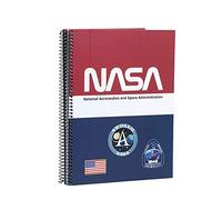 NASA Mission-Cahier A4 Papier Quadrillé, Multicolore