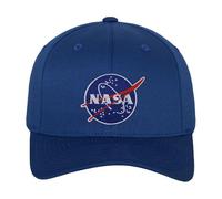 Nasa Officiellement sous Licence Insignia Flexfit Cap (Bleu), Grand/X-Large