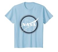 NASA Particle Logo T-Shirt, Enfant, Bleu Céleste, 3 Ans