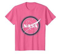 NASA Particle Logo T-Shirt, Enfant, Rose Chiné, 3 Ans