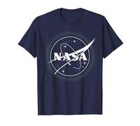NASA Particle Logo T-Shirt, Homme, Bleu Marine, 3XL
