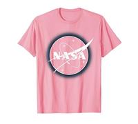 NASA Particle Logo T-Shirt, Homme, Rose, 3XL