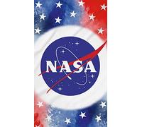 NASA - Serviette de bain Stars - 75 x 150 cm - 100 % coton - Qualité velours - Drap de plage - Serviette de bain - Drap de bain - Serviette de sauna - Amérique - Astronaute - Espace - Navette spatiale