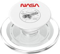 NASA - Shuttle Technical Drawing PopSockets PopGrip pour MagSafe
