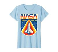 NASA Space Shuttle Launch Badge T-Shirt