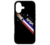 NASA Space Shuttle Mission Bande américaine Worm Logo Coque pour iPhone 17