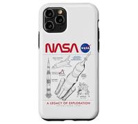 NASA Space Shuttle SLS Saturn V Apollo Lunar Schématique Coque pour iPhone 11 Pro