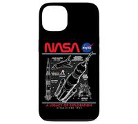 NASA Space Shuttle SLS Saturn V Apollo Lunar Schématique Coque pour iPhone 13