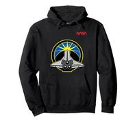 NASA Space Shuttle STS 132 Mission Patch Worm Logo Sweat à Capuche