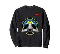 NASA Space Shuttle STS 132 Mission Patch Worm Logo Sweatshirt