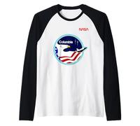 NASA Space Shuttle STS 2 Mission Patch Worm Logo Manche Raglan